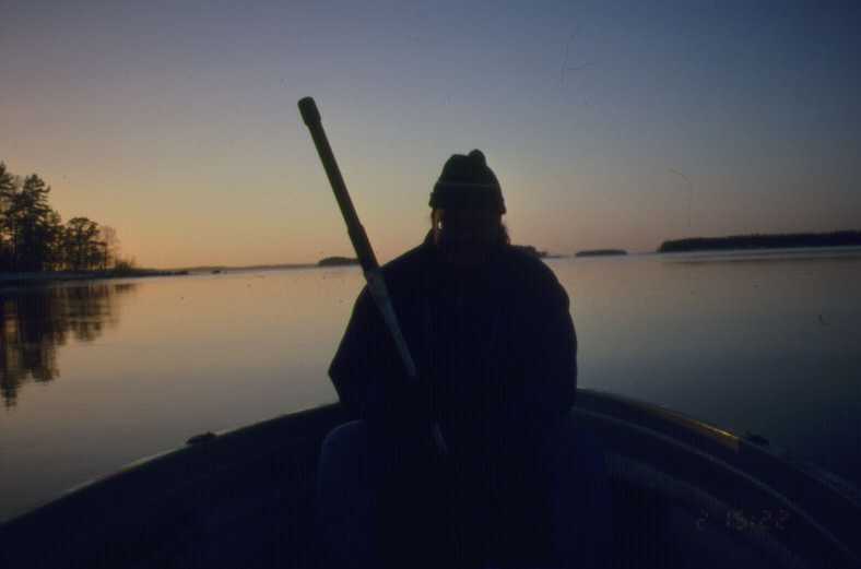 I had Massive help from my uncle, 110 kg at front really breaks the ice  